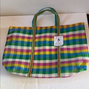 New Colorful Striped Tote